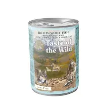 Taste Of The Wild Adult Senior Pescado Blanco y Atún Latas para Perros
