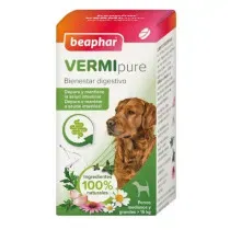 Beaphar VERMIpure Comprimidos Naturales para Perros Medianos y Grandes