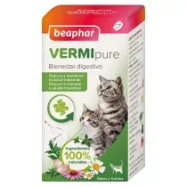 Beaphar VERMIpure Comprimidos Naturales para Gatos y Gatitos