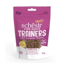 Schesir Trainers Treats de Bacon Snacks para Perros
