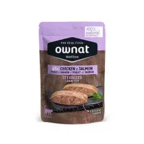 Ownat Wetline Sterilized Chicken and Salmon para Gatos
