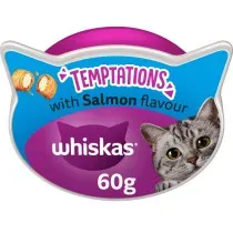 Whiskas Snacks Temptations Salmón