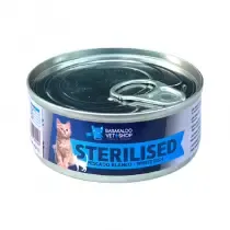 BVS Vet Shop Sterilised Grain Free Pescado Blanco Lata para Gatos