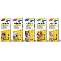 AdTab Comprimidos Masticables Antiparasitarios para Perros