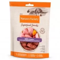 Nature`s Variety Superfood Snacks Adult Pavo para Perros