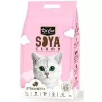 Kit Cat Arena Eco SoyaClump Fresa para Gatos