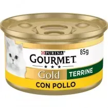Purina Gourmet Gold Terrine Pollo Gato Latas