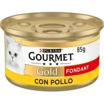 Purina Gourmet Gold Fondant con Pollo en Paté Gato Latas