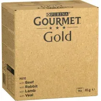 Purina Gourmet Gold Mousse Pack Surtido Carnes Gato Latas
