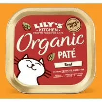 Lily's Kitchen Organic Paté de Vacuno Gatos