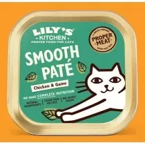 Lily's Kitchen Smooth Paté de Pollo y Carne de Caza Gatos