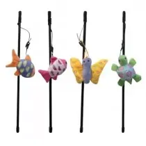 Gloria Juguete Caña con Peluche para Gatos