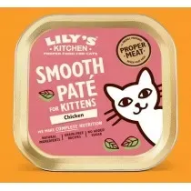 Lily's Kitchen Smooth Paté de Pollo Kitten Gatos