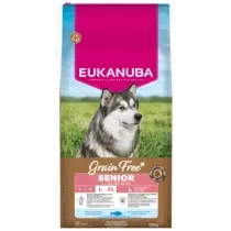 Eukanuba Grain Free Senior Razas Grandes Pescado Azul