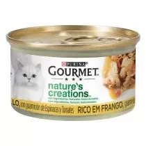 Purina Gourmet Nature's Creations Pollo Gatos Latas