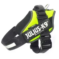 Arnés JULIUS-K9 IDC Amarillo Neón para Perros