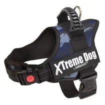 Arnés Xtreme Dog Camuflaje Azul para Perros