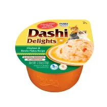 Churu Dashi Delights Receta Pollo y Copos de Bonito Caldo para Gatos