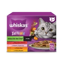 Whiskas Tasty Mix Selección del Chef en Salsa Sobres Multipack para Gatos