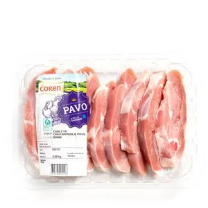 Chuleta de pavo en bandeja (500 g aprox)