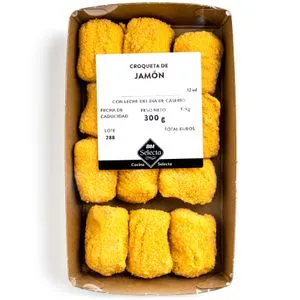 Croquetas de jamón bandeja 300 g