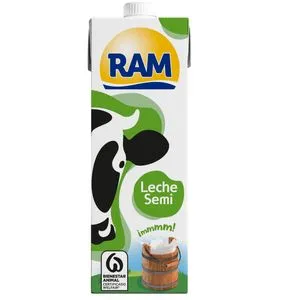 Leche semidesnatada 1 l