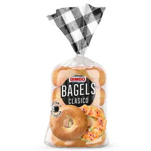 Bagel clásico 4 unidades