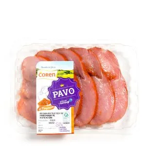 Pechuga de pavo adobada en bandeja (500 g aprox)