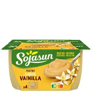Yogur de soja y vainilla 4x100 g