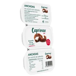 Filete anchoa pack 3x40 g