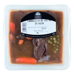 Carrilleras en salsa (250 g aprox)
