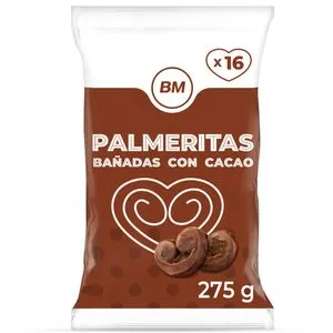 Palmeritas de chocolate 275 g