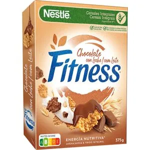 Cereales fitness con chocolate con leche 375 g