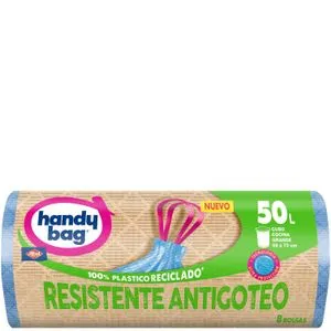 Bolsa de basura antigoteo 50 l 8 unidades