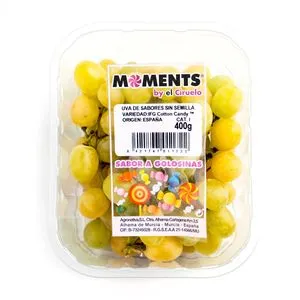 Uvas bandeja 400 g