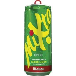 Cerveza mixta, 33 cl