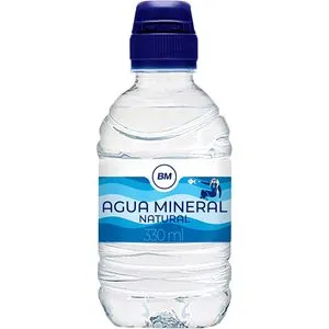 Agua mineral natural sport botella 33 cl