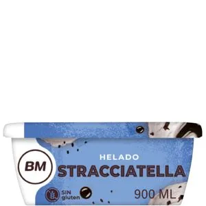 Helado stracciatella en tarrina 900 ml