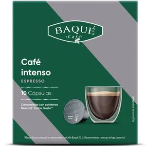 Café espresso intenso 10 cápsulas CDG