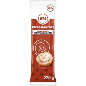 Ensaimadas 6 unidades 220 g