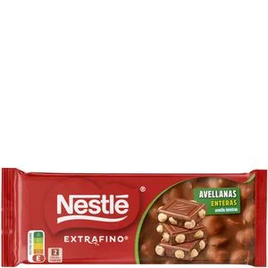 Chocolate extrafino avellana enteras 100g