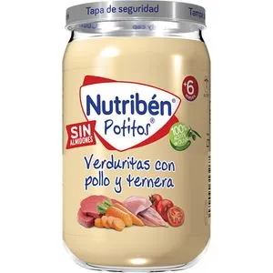 Tarrito pollo y ternera con verduritas 235 g