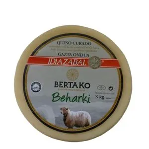 Queso DO Idiazabal Navarra grande 3 kg