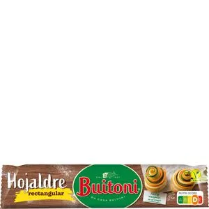 Masa de hojaldre rectangular 230 g