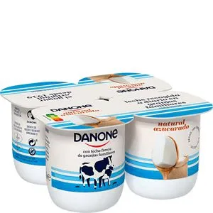 Yogur natural azucarado 4x120 g
