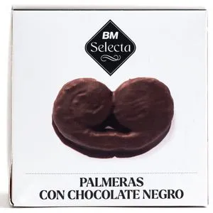 Palmeras con chocolate negro 180 g