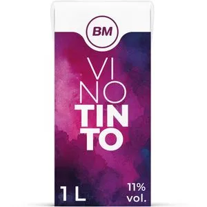 Vino tinto brik 1 l