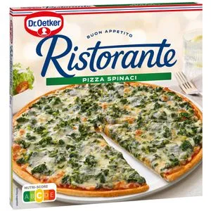 Pizza de espinacas 390 g