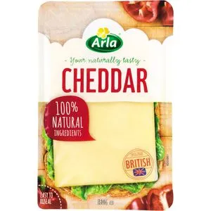 Queso cheddar en lonchas 175 g