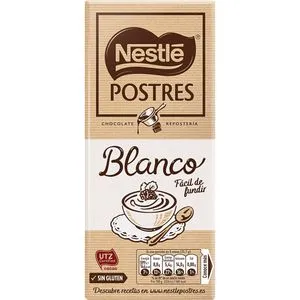 Chocolate blanco para postres 180 g